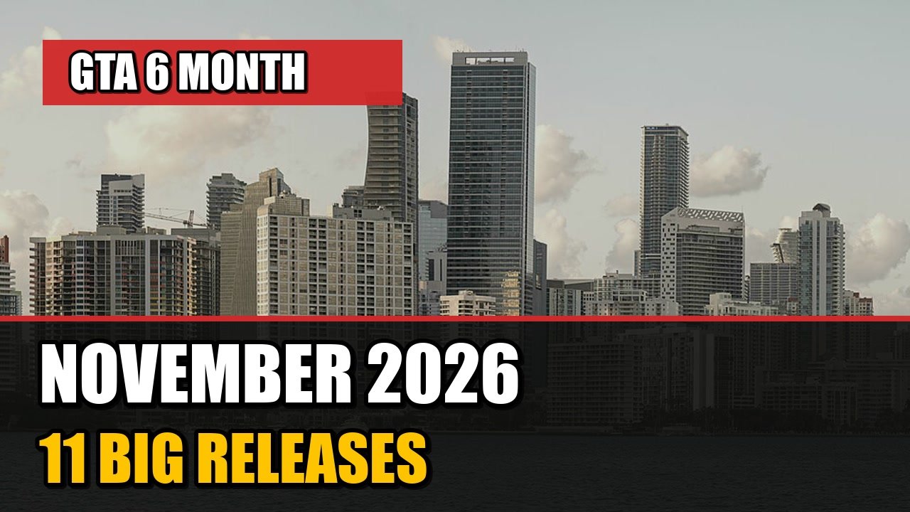 Top 10 New Games of November 2026: GTA 6, Zelda and More